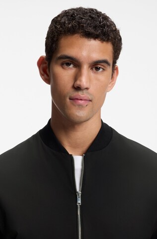 BOSS Sweatjacke in Schwarz