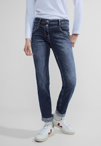 CECIL Slimfit Jeans in Blau: predná strana