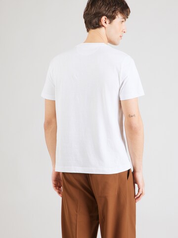 Tricou de la La Martina pe alb: spate