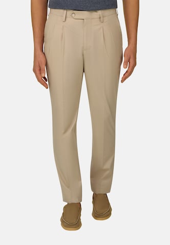 Boggi Milano Slimfit Chino 'B SUSTAINABLE' in Beige: voorkant