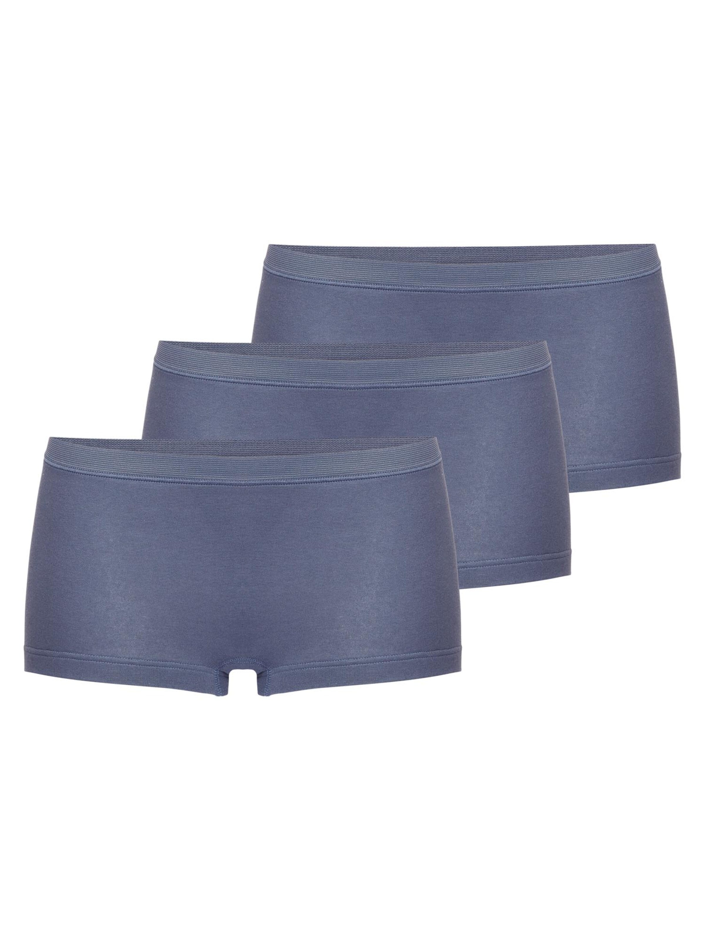 CON-TA Boyshorts 'Basic' in Blue: front