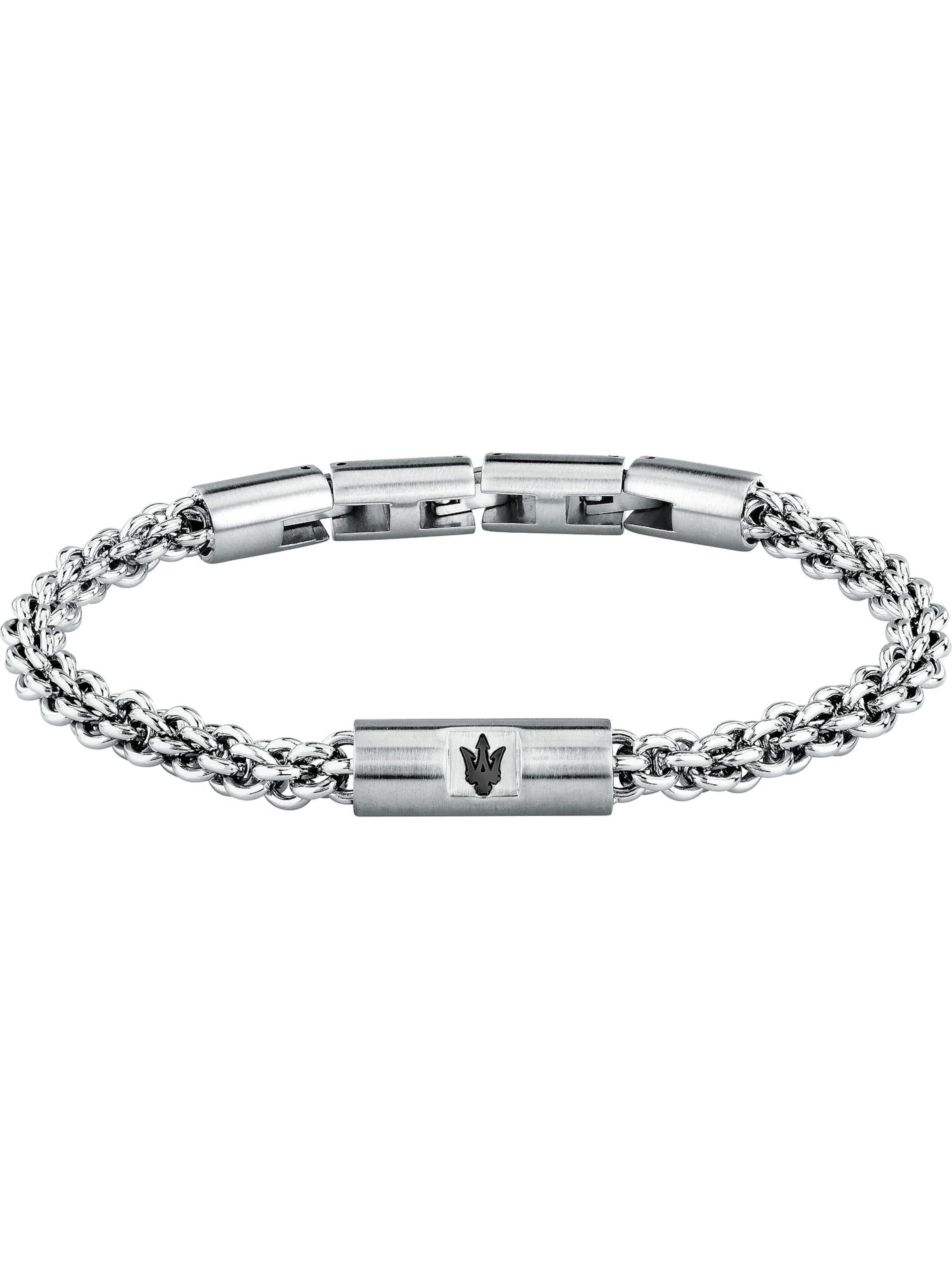 Maserati Armband in Silber: Vorderseite