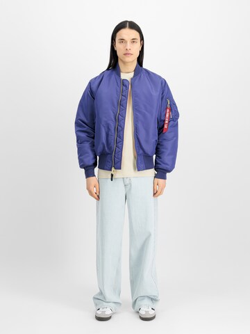 Veste mi-saison 'MA-1 Heritage' ALPHA INDUSTRIES en violet