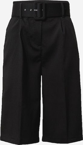 VERO MODA Wide leg Pleat-front trousers 'JULIE' in Black: front