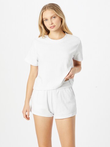 T-shirt fonctionnel Hey Honey en blanc : devant