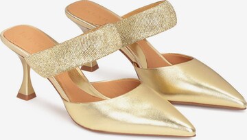 Kazar Pantolette in Gold