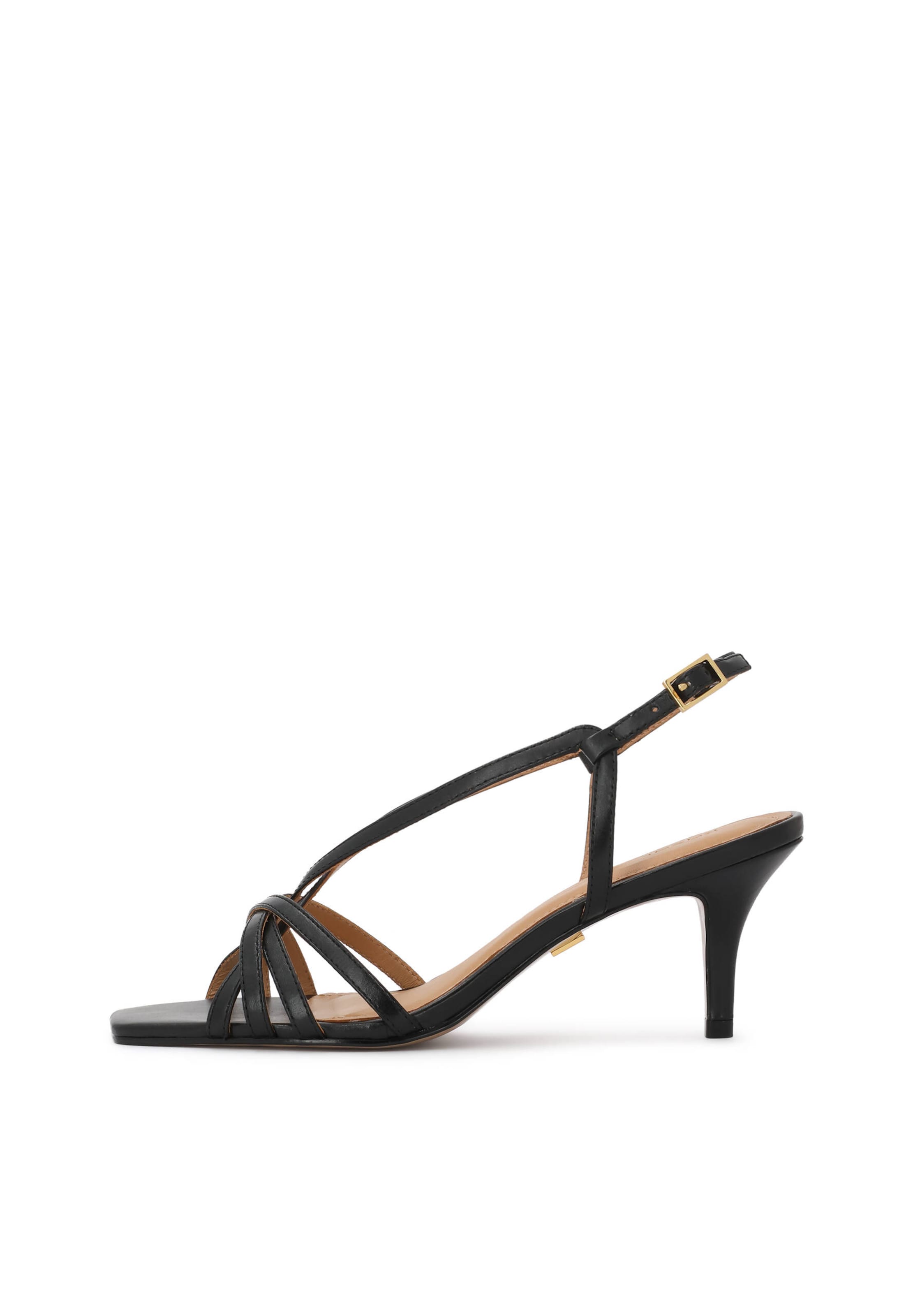 Kazar Босоножки с ремешком в Черный: спереди