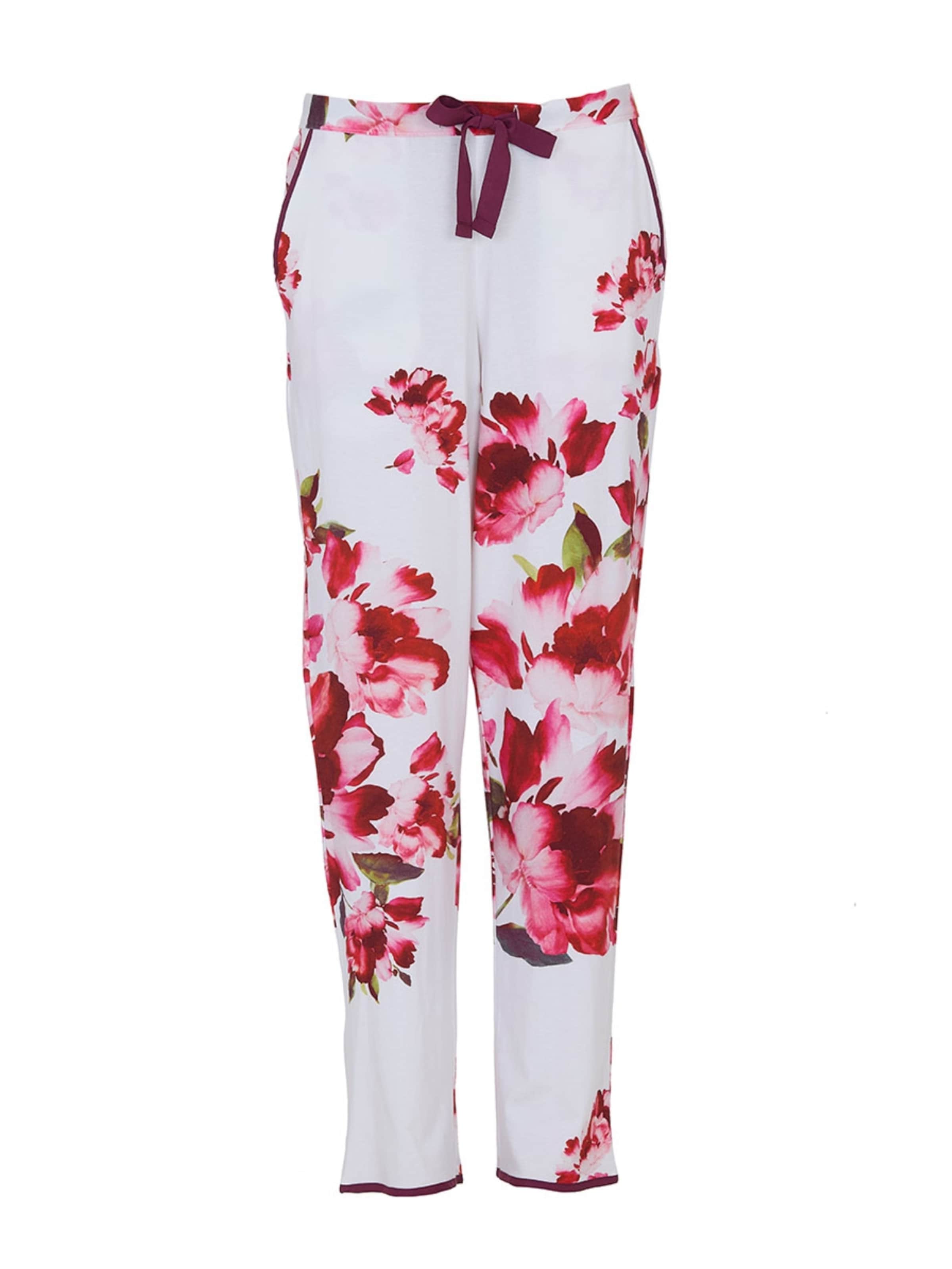 Pantalon de pyjama 'Isabella' Cyberjammies en blanc : devant