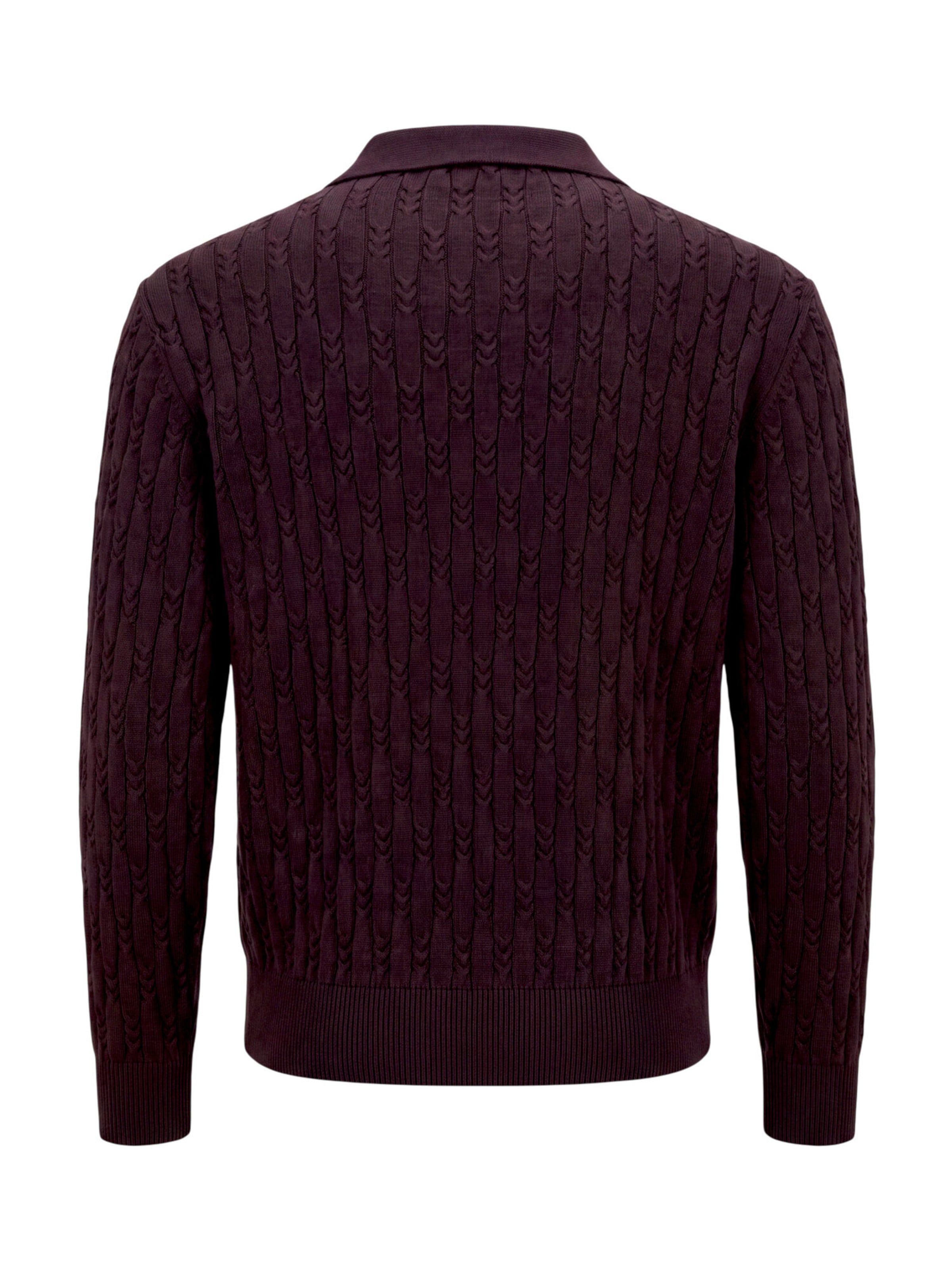 zero Pullover in Rot