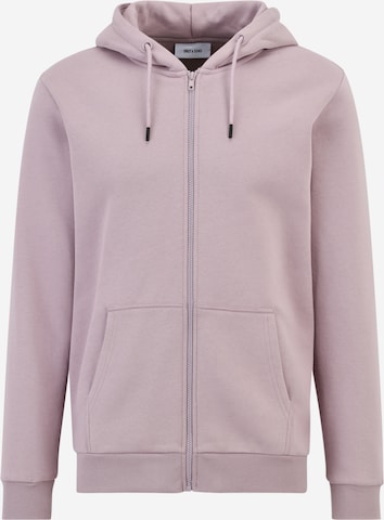 Only & Sons Bluza rozpinana 'ONSCERES' w kolorze fioletowy: przód