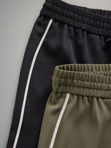 The Set Wide Leg Hose in Grün