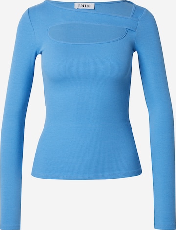 T-shirt 'Idalina' EDITED en bleu : devant