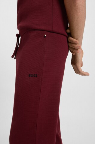 BOSS Regular Pajama Pants in Red