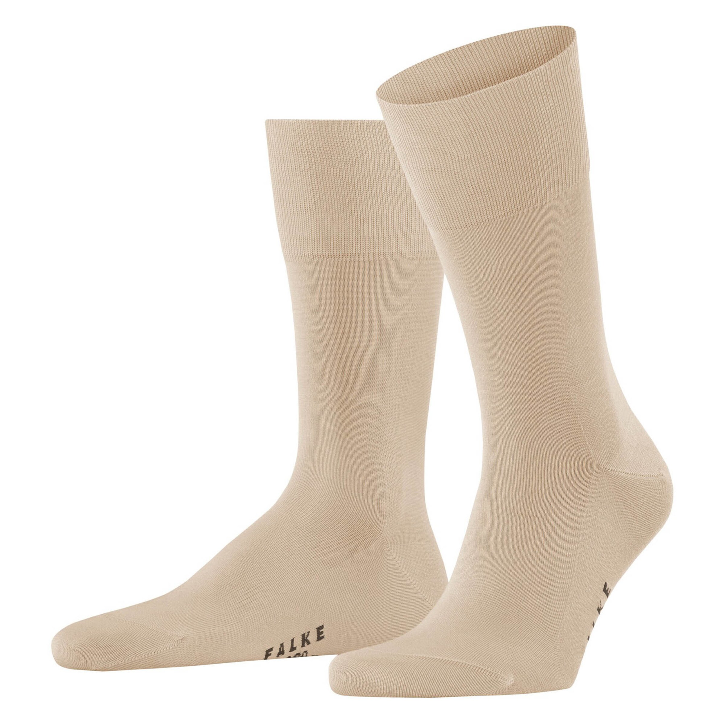 FALKE Sokker 'Tiago' i beige: forside