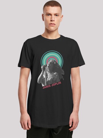 T-Shirt F4NT4STIC en noir : devant