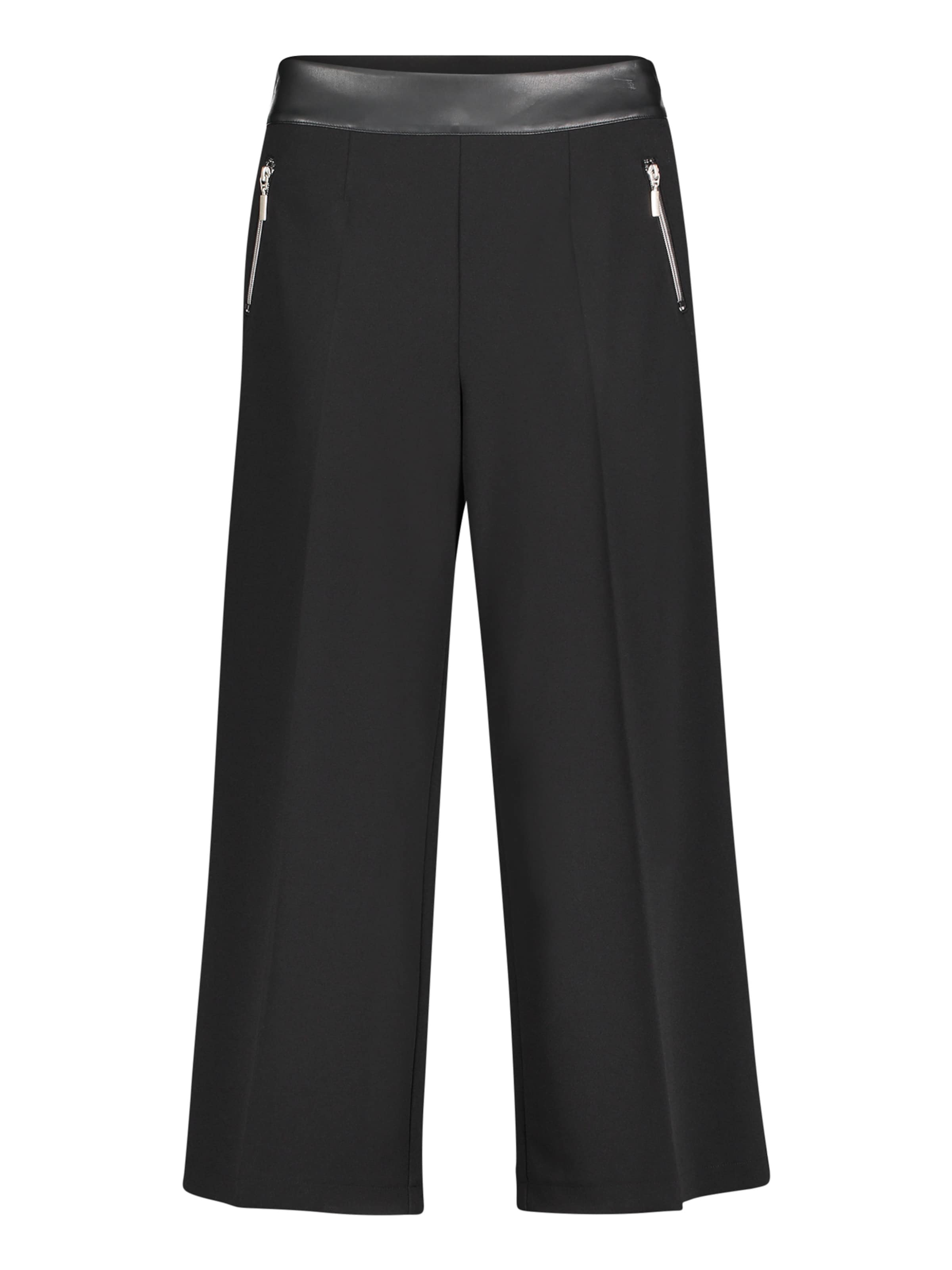 Loosefit Pantalon à plis Betty Barclay en noir : devant