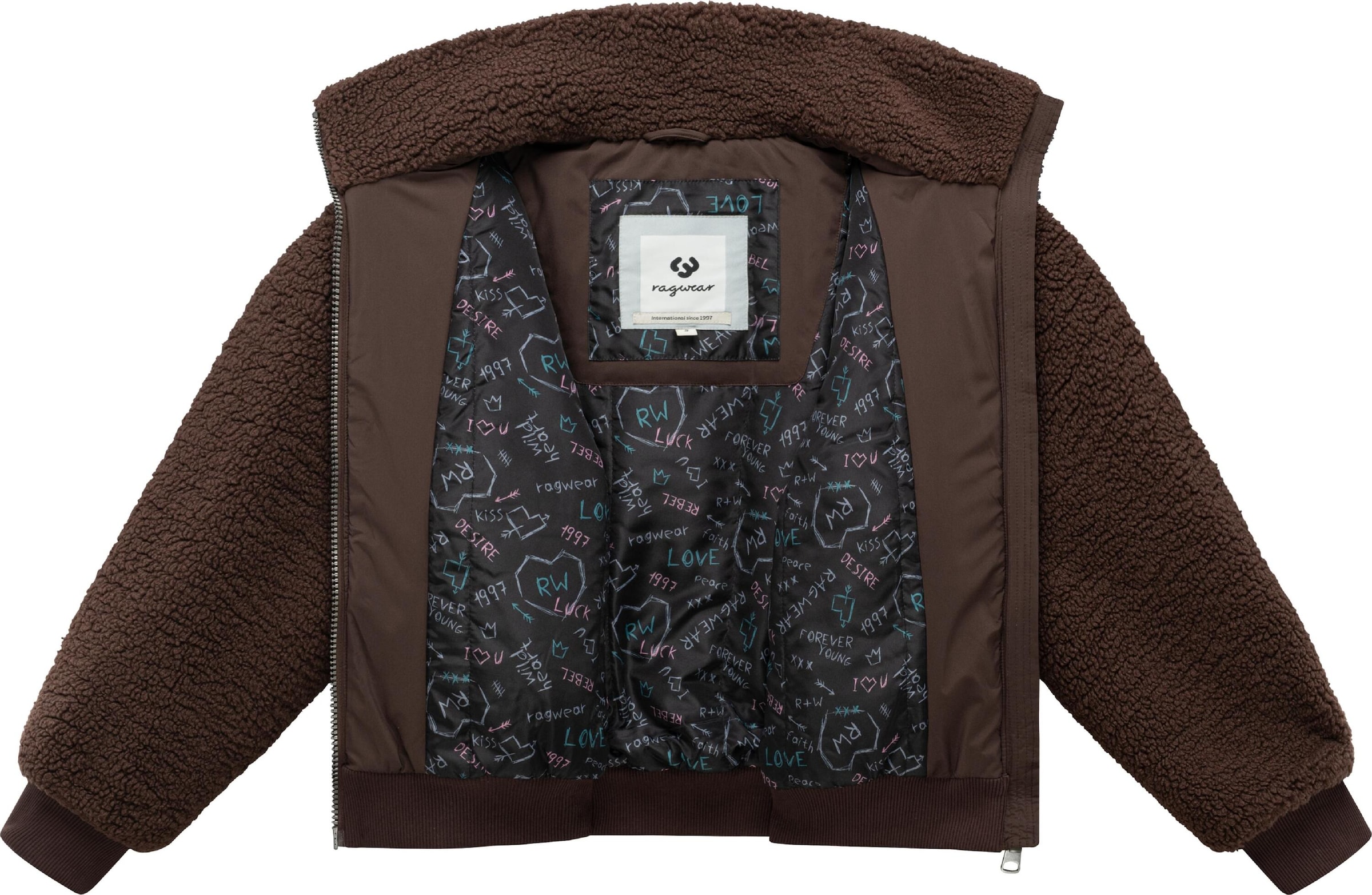Ragwear Jacke in Braun
