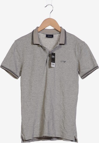 Armani Jeans Shirt in S in Grey: front