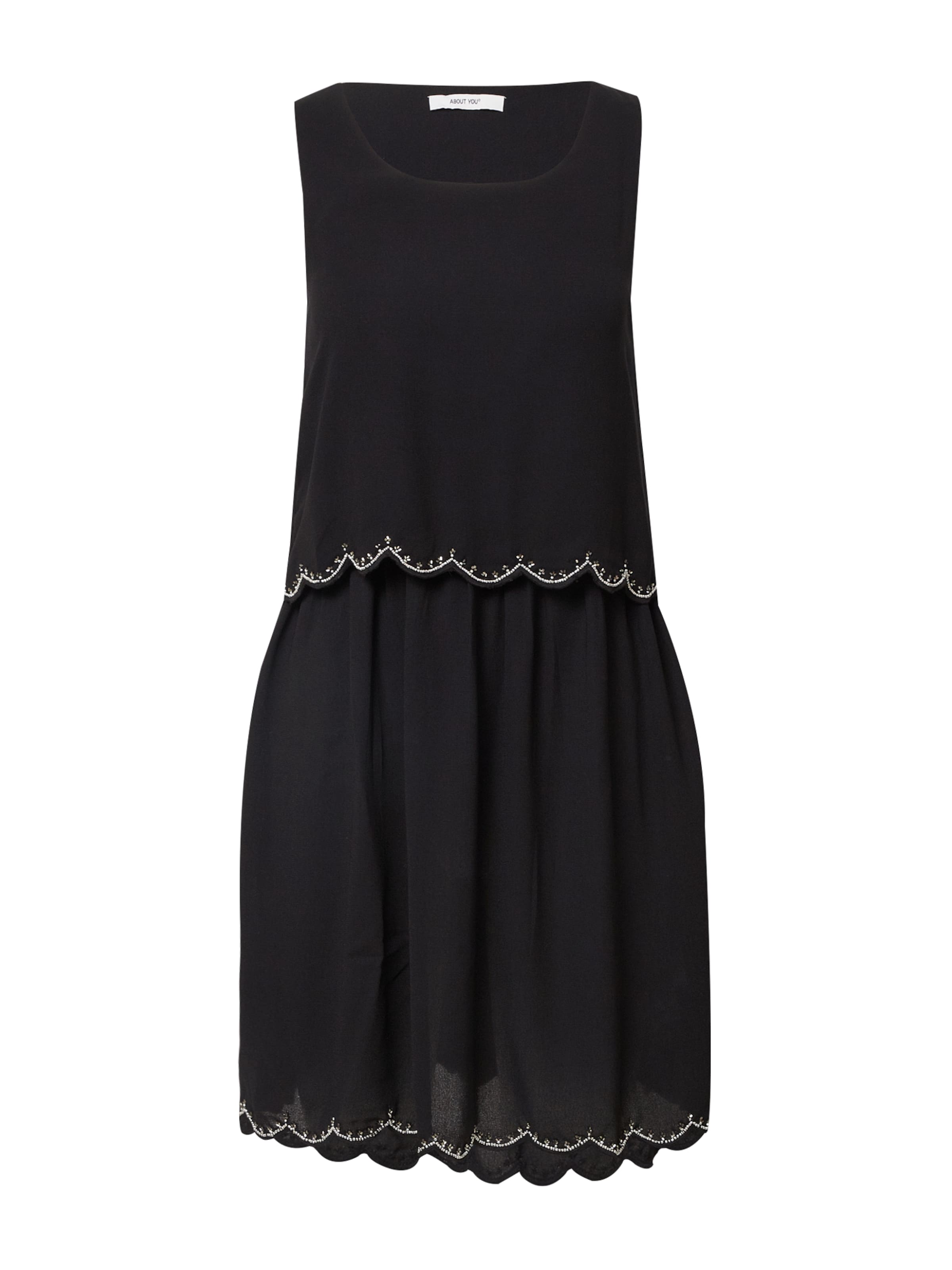 ABOUT YOU Φόρεμα 'Daria' σε μαύρο: μπροστά