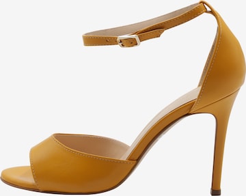 faina Sandals in Orange: front