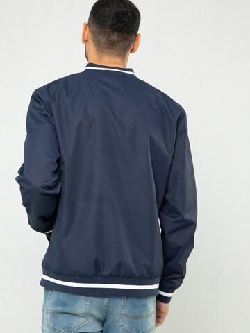 Threadbare Between-Season Jacket 'Norris' in Blue