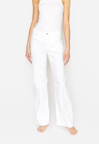 Angels Loosefit Jeans 'Liz' in Wit: voorkant