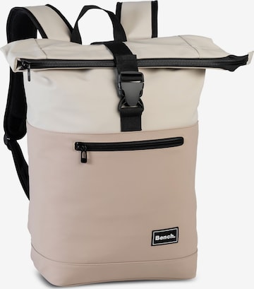 Zaino di BENCH in beige: frontale
