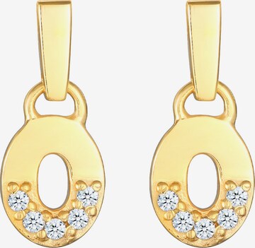 Boucles d'oreilles Elli DIAMONDS en or : devant