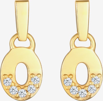 Boucles d'oreilles Elli DIAMONDS en or : devant