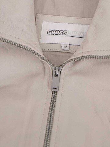 Lederjacken24 Between-Season Jacket 'Anea' in Grey