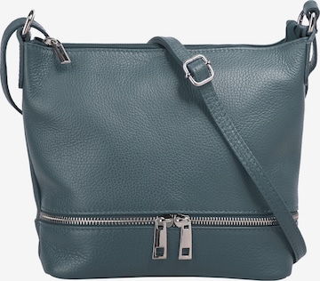 Cluty Crossbody Bag in Blue: front