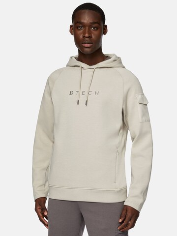 Sweat-shirt 'B Tech' Boggi Milano en beige : devant