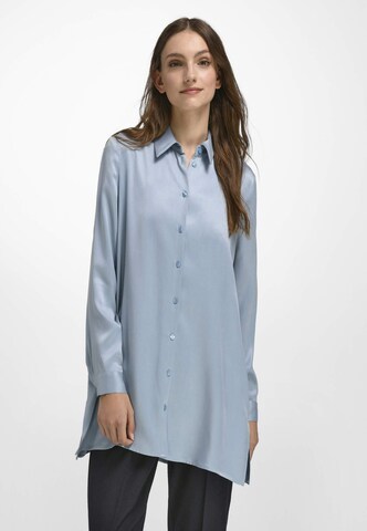 WALL London Blouse in Blue: front