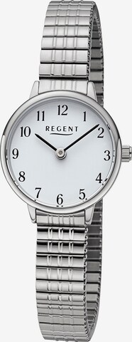 REGENT Analog Watch in Silver: front