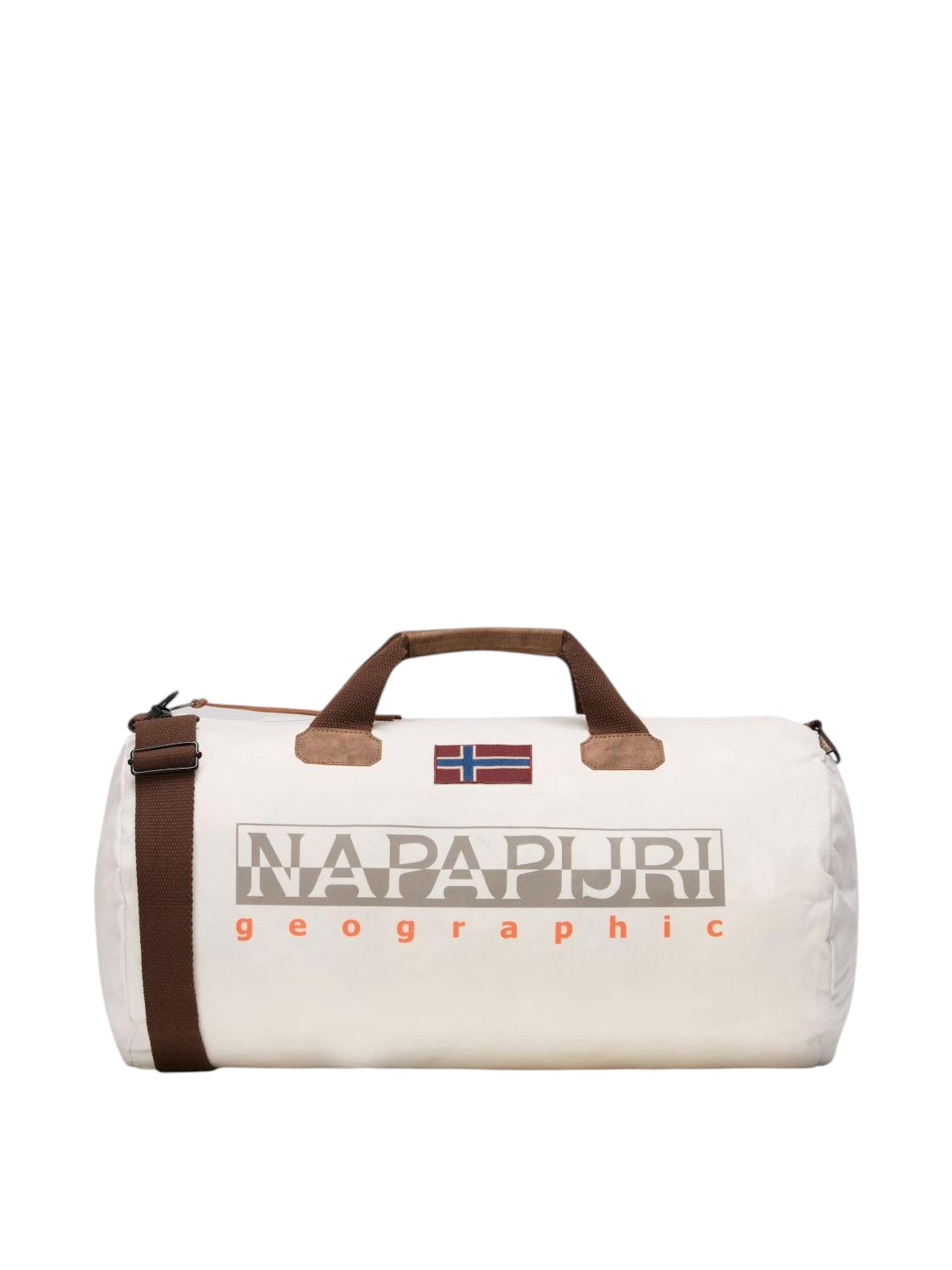 Borsa da viaggio di NAPAPIJRI in beige: frontale