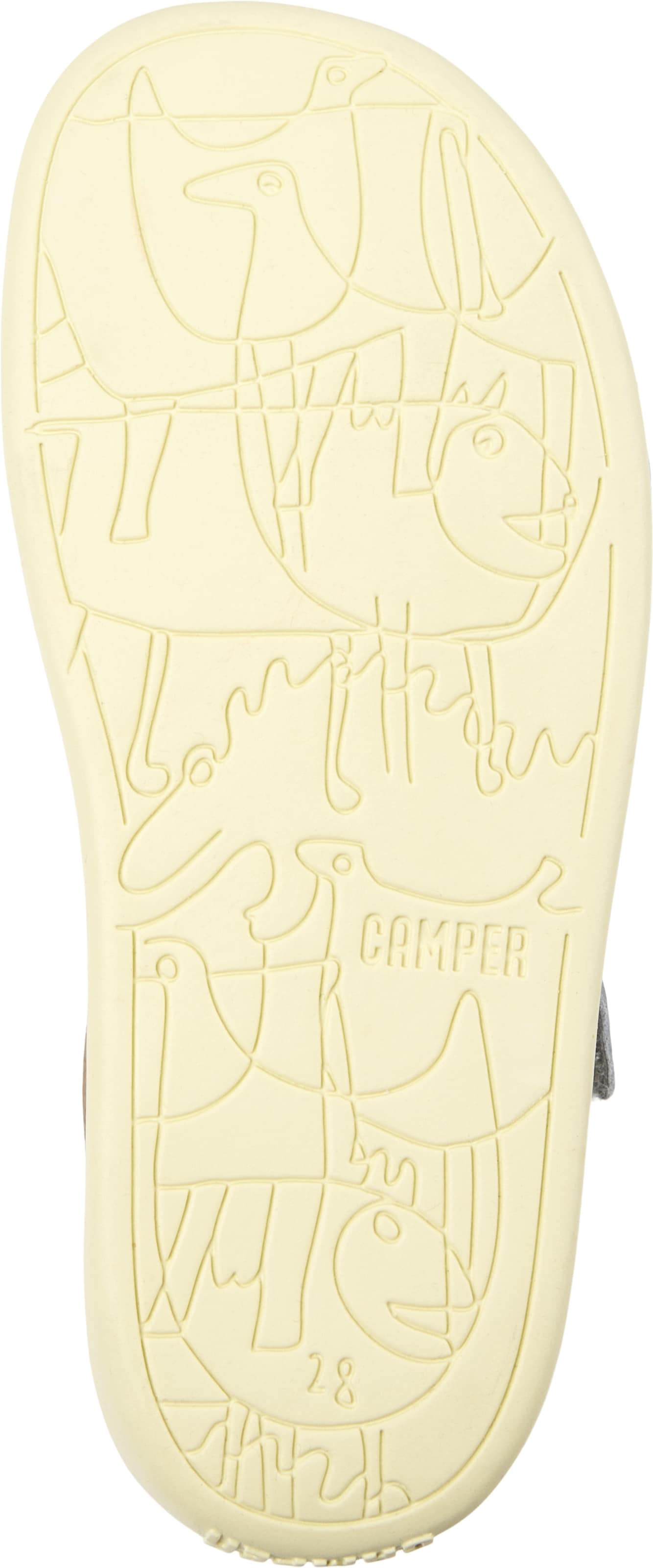 CAMPER Sandalen ' Bicho Kids ' in Zilver