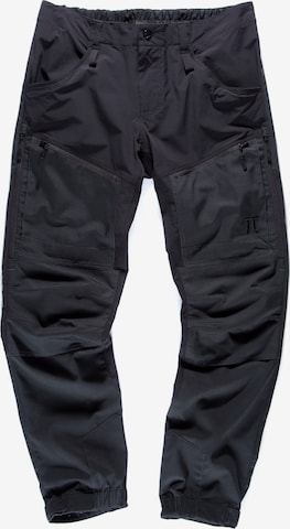 Pantalon fonctionnel JAY-PI en noir : devant