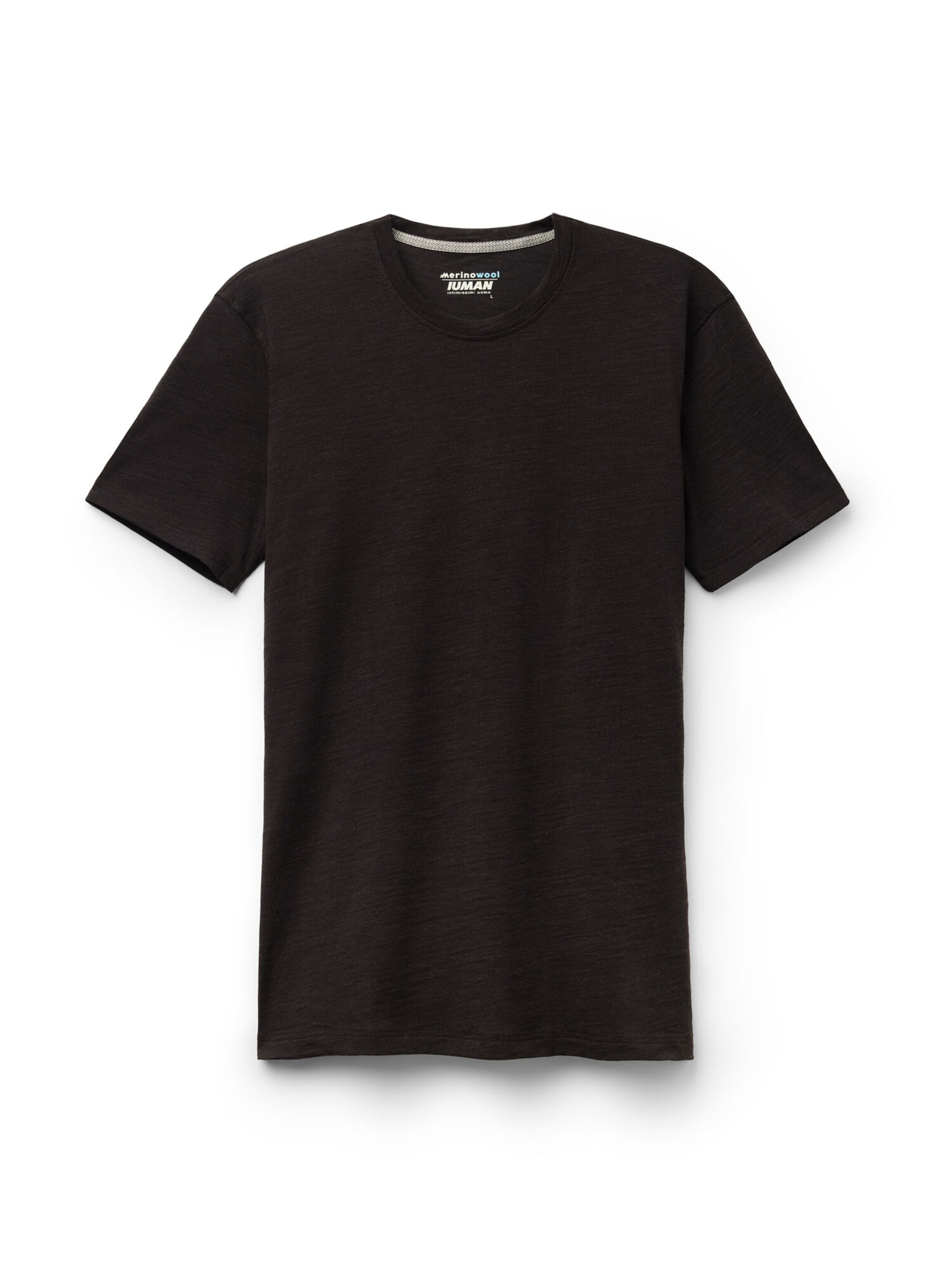 IUMAN Intimissimi Uomo Shirt in Schwarz: Vorderseite