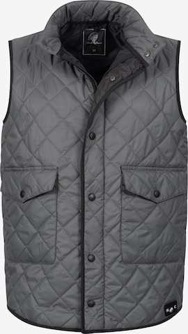 Rock Creek Vest in Grey: front