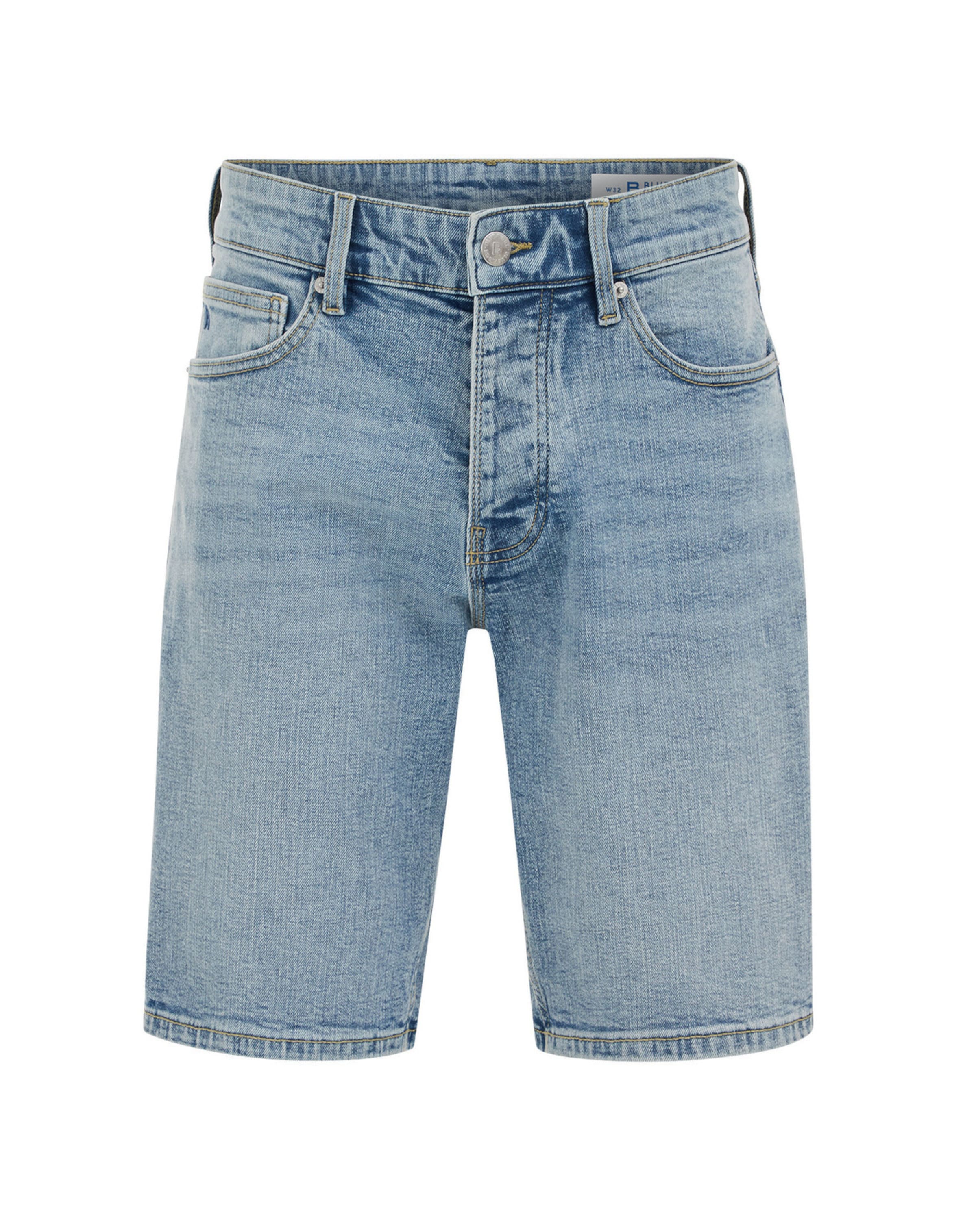 WE Fashion Regular Jeans in Blauw: voorkant