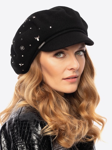 Vivisence Cap '7062' in Black: front