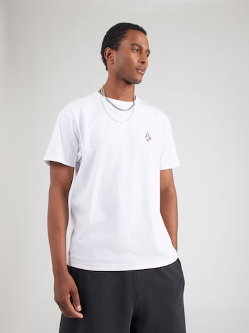 Volcom Μπλουζάκι 'SKIDDER' σε λευκό