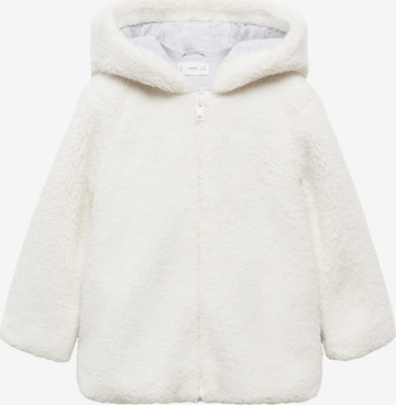 MANGO KIDS Tussenjas 'Bear' in Beige: voorkant