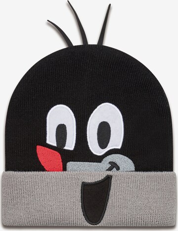 LOGOSHIRT Mütze 'Der Kleine Maulwurf - Mascot' in Schwarz