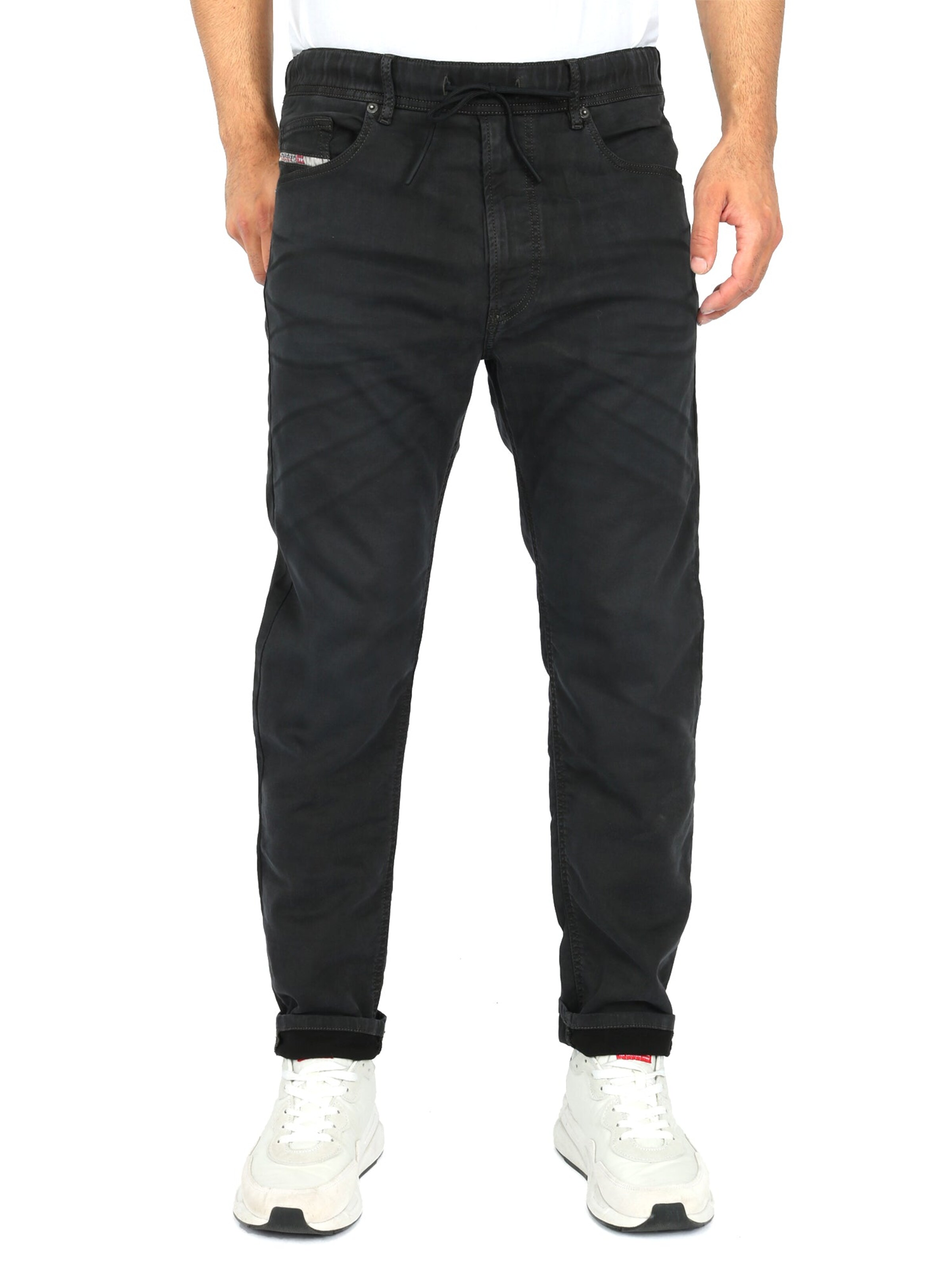 DIESEL Tapered Jeans 'NARROT' in Zwart