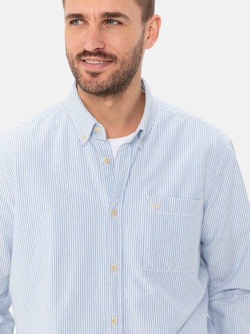 CAMEL ACTIVE Regular fit Button Up Shirt in Blue