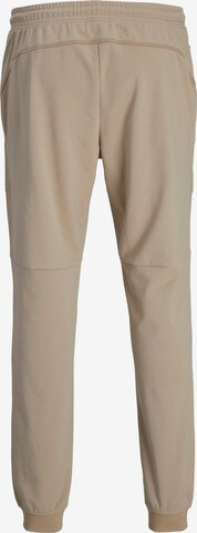 JACK & JONES Дънки Tapered Leg Панталон в бежово