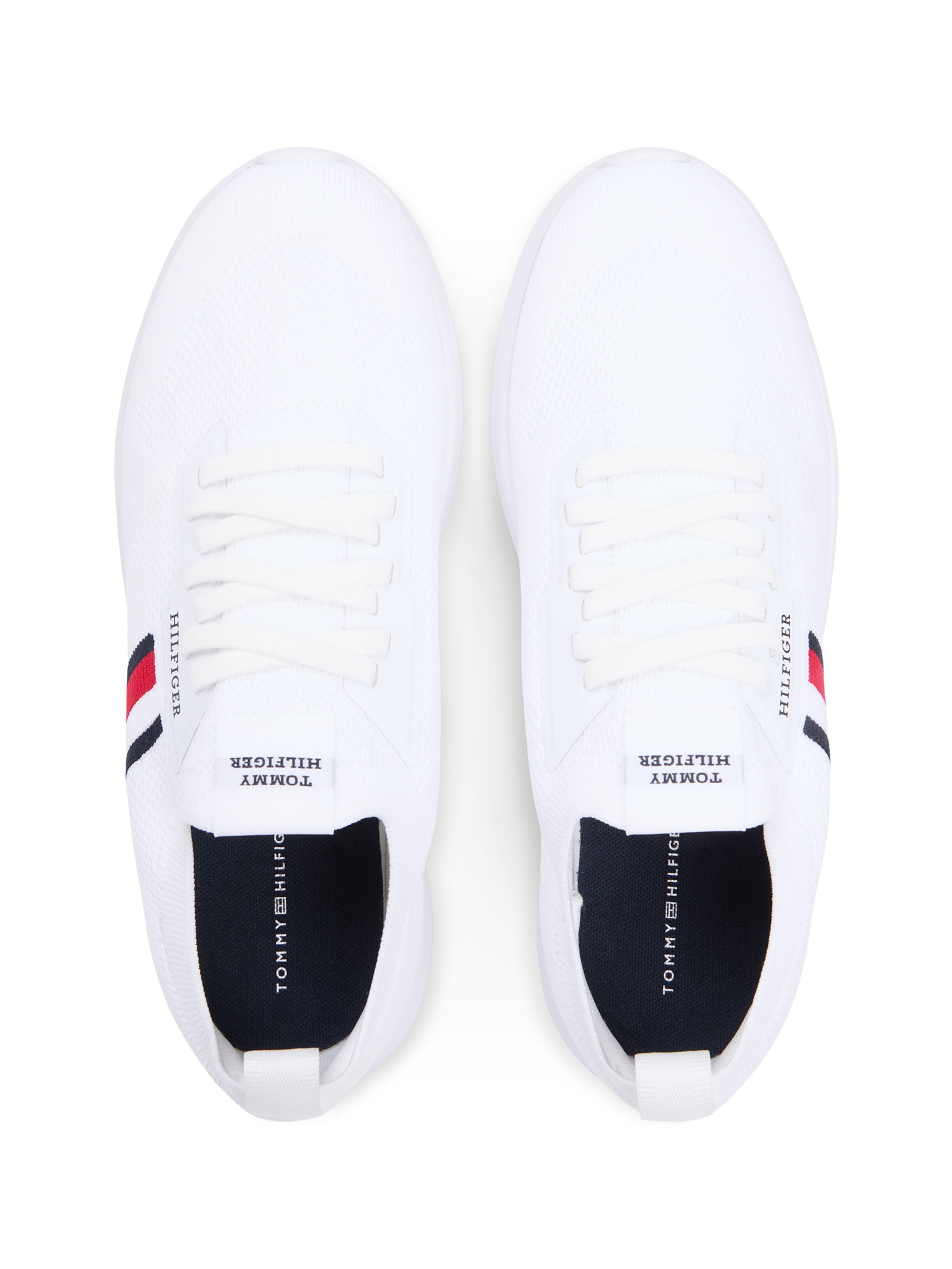 TOMMY HILFIGER Nizke superge | bela barva