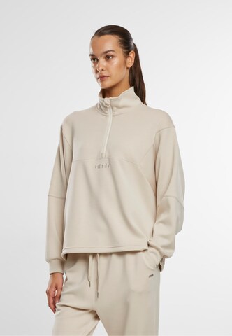 Aim'n Sweatshirt i beige: framsida