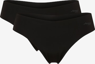 String 'Zero' di SLOGGI in nero: frontale